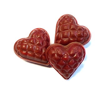 BGL COEUR BELLE EPOQUE LAIT DECO ROUGE PRALINE 1 KG 