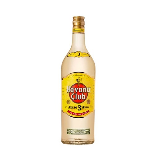 [40523] HAVANA CLUB WHITE 3Y 40% 1 L