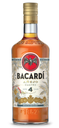 BACARDI 4 ANEJO RUM 1L 40°