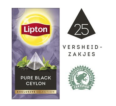 [49106] LIPTON EXCLUSIVE TEA ZWARTE CEYLON 25ST