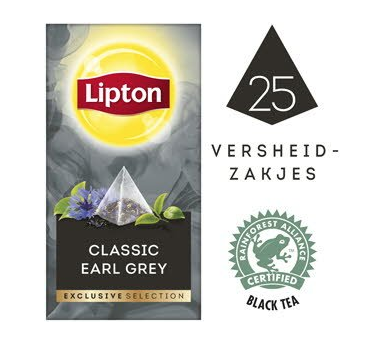 [49114] LIPTON EXCLUSIVE TEA EARL GREY 25ST