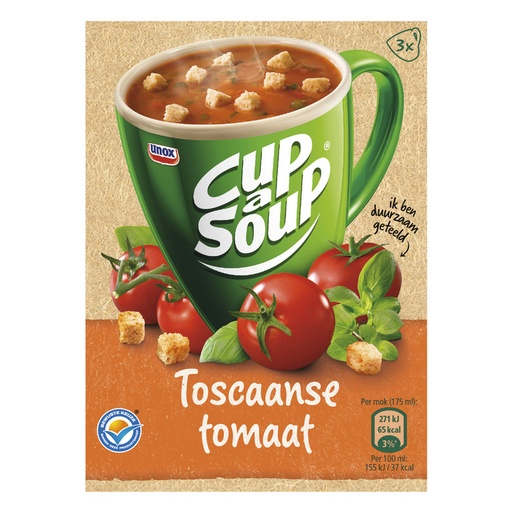 [49755] KNORR CUP A SOUP TOSCAANSE TOMAAT 21 X 37GR