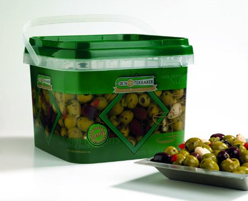 [DN/6350] DE NOTEKRAKER OLIJVEN Z/P PROVENCALE 2KG