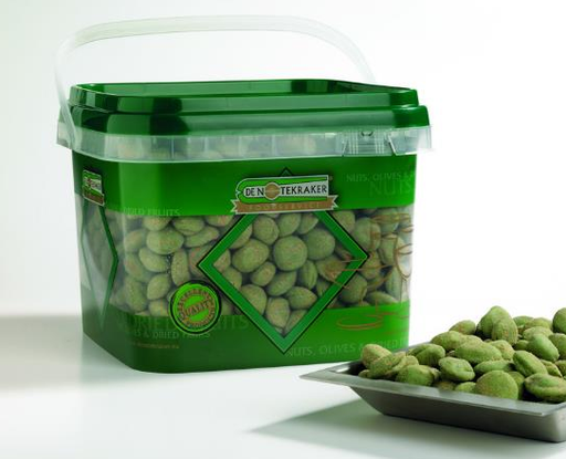[DN/6469] DE NOTEKRAKER WASABI PEANUTS 1.5KG