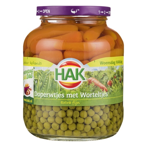 [257 302 200] HAK DOPERWT/WORTEL EXTRA FIJN 370ML (12)