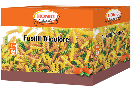 [74000729] HONIG FUSILLI TRICOLORE 3KG