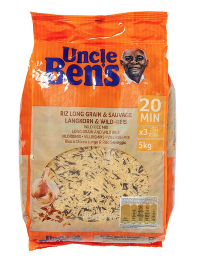 [MAR/431491] UNCLE BENS WILDE RIJST 5 KG