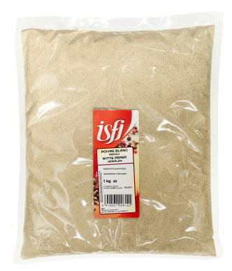 [73209] ISFI PEPER WIT MUNTOK GEMALEN CELLO 1KG