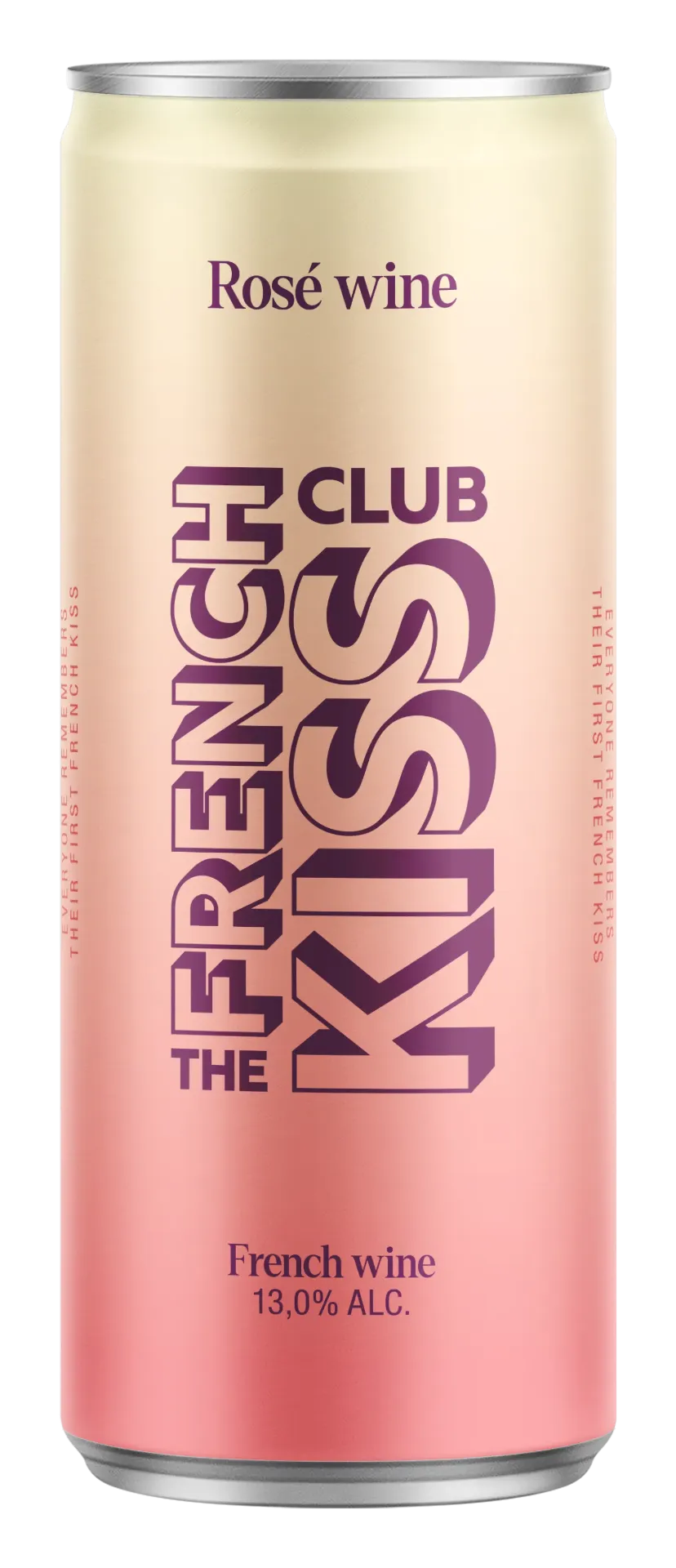 THE FRENCH KISS CLUB BLIK ROSE 12 X 250 ML
