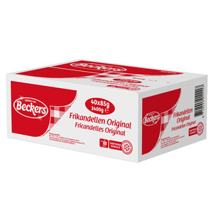 [GLF/107810] BECKERS FRIKANDEL 40 X 85 GR PROMO 36+4 GRATIS <*_*>