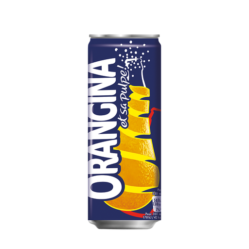 [F18748 ] ORANGINA  BLIK  24X33CL