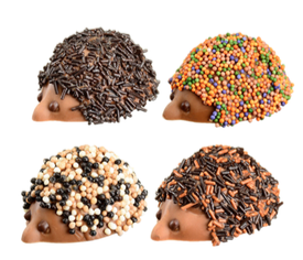 [MDV6343] M-DELICIOUS EGELTJES PRALINE DECO ASS. 64 ST