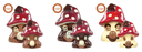 BGL CHAMPIGNON PETIT MIX DECO- 9 CM - 9 PIECE