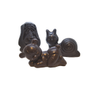 DEGROOTE MIDDENFIGUREN PUUR ASS CA 16ST (PRIJS/KG)