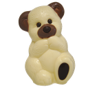 BGL TEDDY 13 CM WIT - 6 ST
