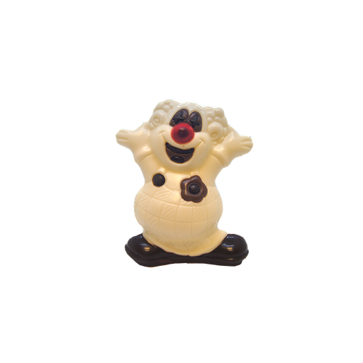 [HDW11] BGL CLOWN DECO WIT- 15 CM - 4 STUKS