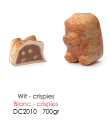 [MDD2010] DELICE BEERTJES WIT CRISPIES 900 GR