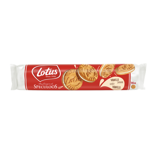 [16413] LOTUS SPECULOOS GEVULD MET VANILLE 9 X 150GR