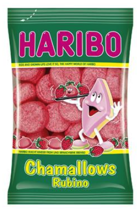 [HAR/10006786] HARIBO CHAMALLOW RUBINO 175GRX12