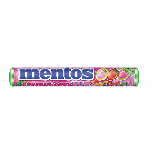 [PVM/10000582] MENTOS STRAWBERRY MIX 40 ST