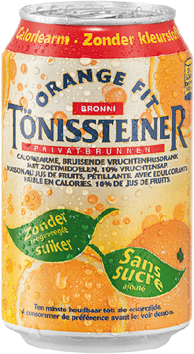 [10435] TONISSTEINER BLIK ORANGE 24X33CL