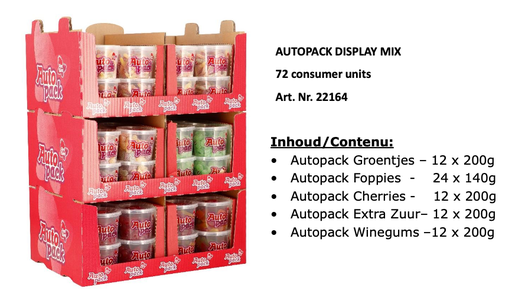 [00180022397] LUTTI AUTOPACK ASSORTIMENT 72ST