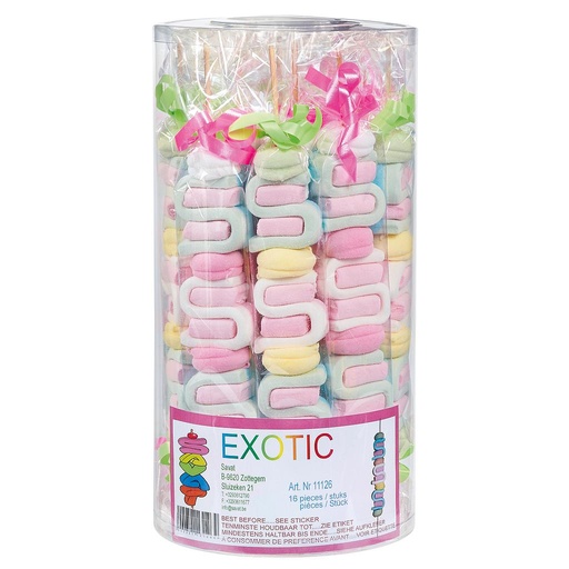 [12150] SAVAT EXOTIC BROCHETTE ( 37CM) 16 X 90 GR