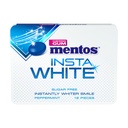 MENTOS GUM BLISTER INSTA WHITE ( WITTE BLISTER) - 12ST