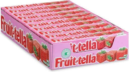 [PVM/10001277] FRUITELLA AARDBEI 20 ST