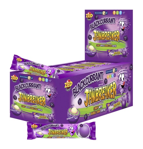 [14660] JAWBREAKERS BLACKCURRANT 4-BALLS X 40 ST