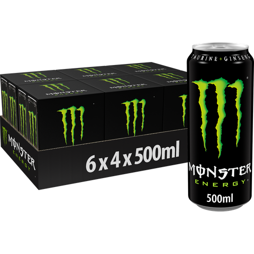 [406674] MONSTER BLIK ENERGY 24X0,53L GROEN (HERSLUITBAAR)