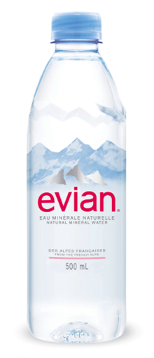 [114/000381] EVIAN ESSENCE-PRESTIGE 24X50CL (pet fles)