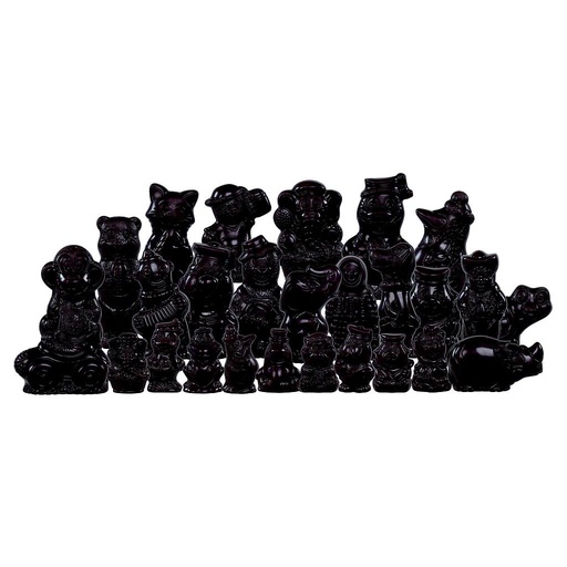 [SNRFO1000] DESCH ASSORTIMENT SUJETS ST NICOLAS NOIR 5 - 13 CM - 2 KG 