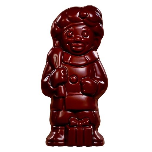 [SNRME5030] DESCH LACHENDE ZWARTE PIET MELK 12,5 CM - 40 X 35 GR