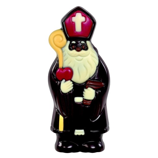 [SNRF45490] DESCH LACHENDE SINT FONDANT DECO R/G -20 CM - 6 X 150 GR