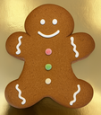 CDB GINGERMAN BOTERSPECULOOS DECO 8X215GR - 28CM