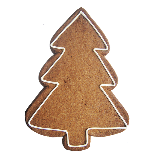 [XMAS004] HM KERSTBOOM BOTERSPECULOOS DECO 8X165GR - 28CM