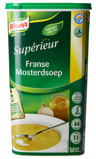 [183/001564] KNORR SUPERIEUR GROENE GROENTEN SOEP 1,155KG