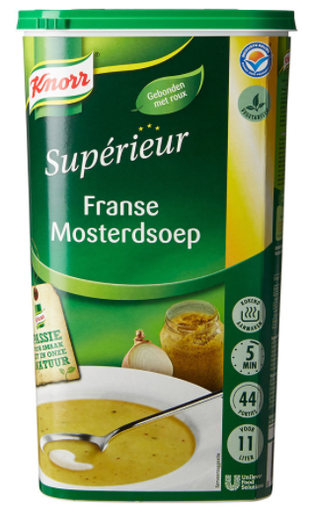 [8711200748921] KNORR SUPERIEUR GROENE GROENTEN SOEP 1,155KG