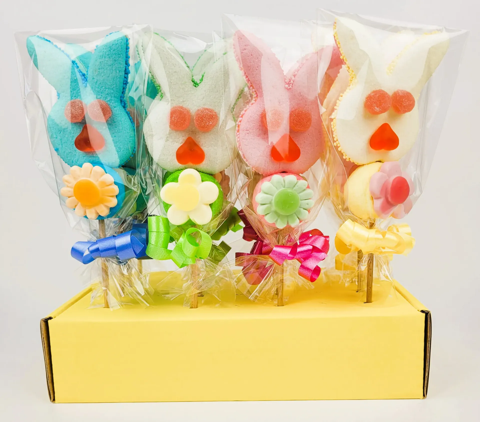 SAVAT BUNNY WITH FLOWER 12 STUKS 