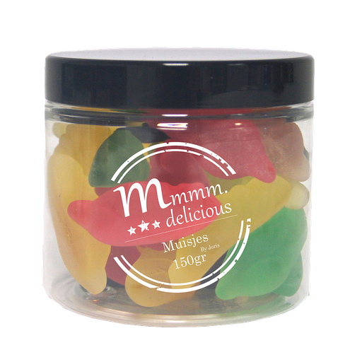 [MDL023] M-DELICIOUS MUISJES 8X150GR