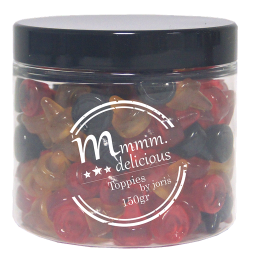 [MDL024] M-DELICIOUS TOPPIES 8X150GR