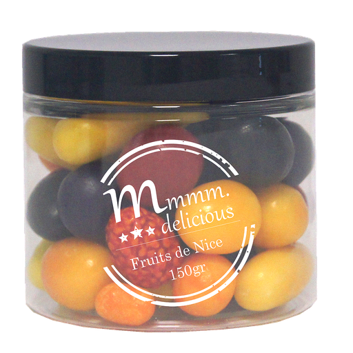 [MDL030] M-DELICIOUS FRUITS DE NICE 8X150GR