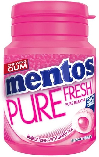 [PVM/10010376] MENTOS GUM BOTTLE P/F BUBBLEFRESH 6 ST