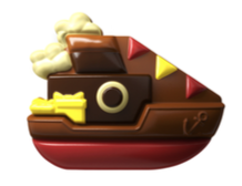 [MDV7046] M-DELICIOUS BOOTJE FONDANT DECO 1,8 KG 