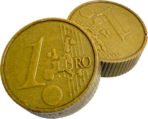 [LNGR004] VC GOUDEN MUNTEN MELK PRALINE 1,25 KG