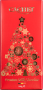 CACHET MELKCHOCOLADE ROOD KERST DESIGN 12X100GR