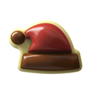  DÉLICE BONNET DE NOËL BLANC PRALINÉ 1,35 KG