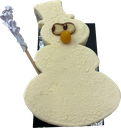 DVT SNEEUWMAN CHOCOMOUSSE WIT ( PLAT ) 16 ST <*_*>