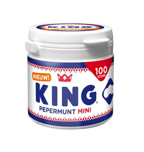 [026/003063] KING PEPERMUNT MINI POT 4 STUKS
